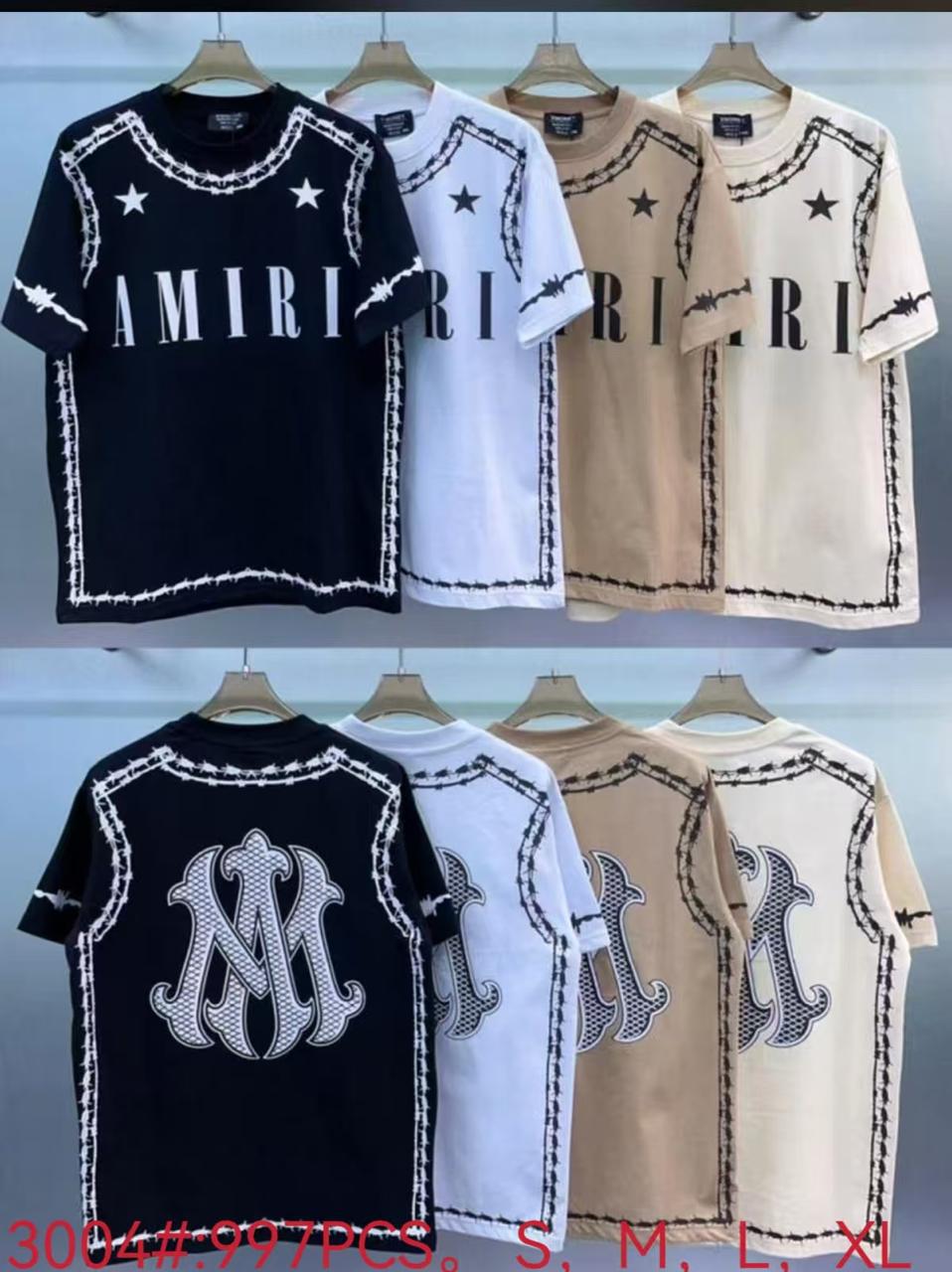 AMIRI Barbed Edge Logo T-Shirt