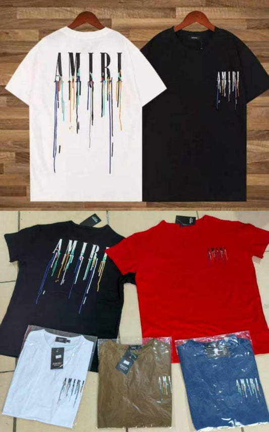 AMIRI Drip Print T-Shirt