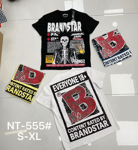Brandstar Everyone 18+ Content Rated Graphic T-Shirt