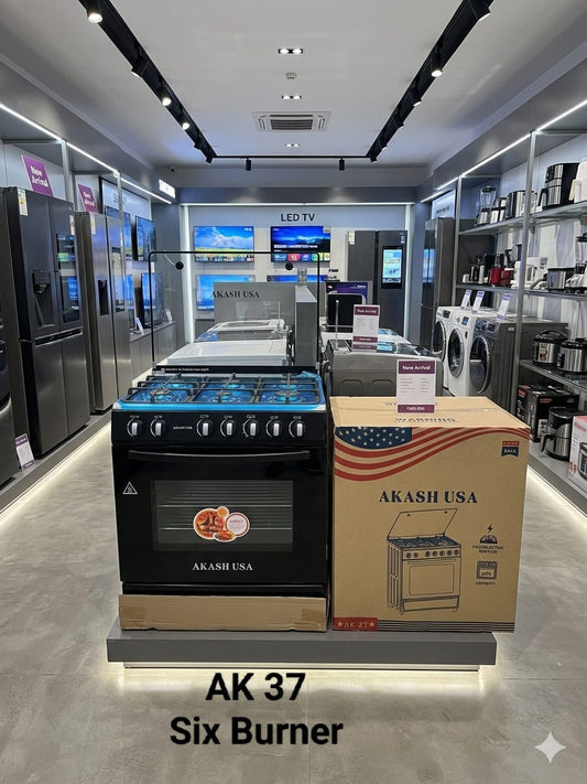 Akash USA AK37 Six Burner Gas Stove