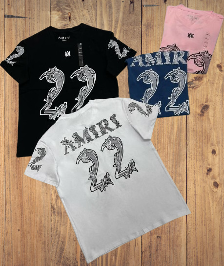 AMIRI 22 Graphic Print T-Shirt – NT409