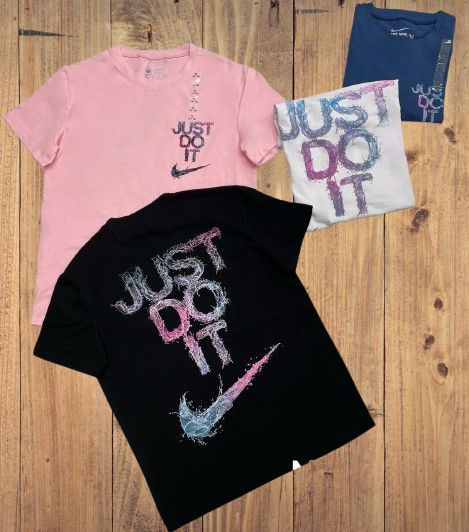 Nike "Just Do It" Splash Graphic Tee – NT398