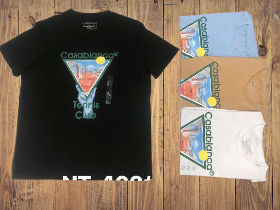 Casablanca® Tennis Club Graphic Tee – NT-402