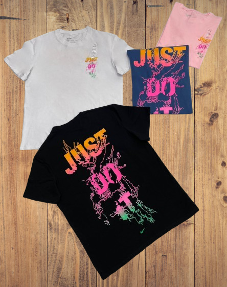 Just Do It Electric Neon T-Shirt – NT-395