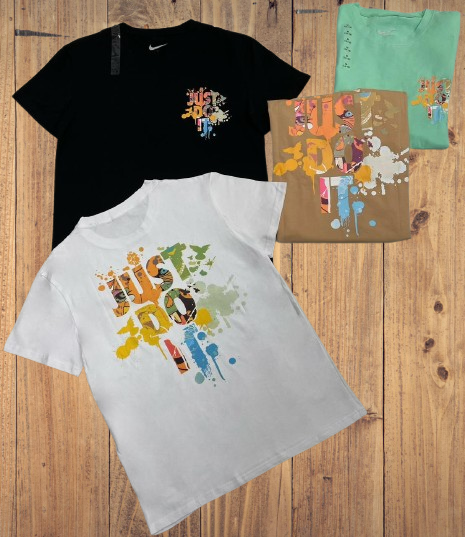Nike "Just Do It" Splash Graphic T-Shirt – NT-362