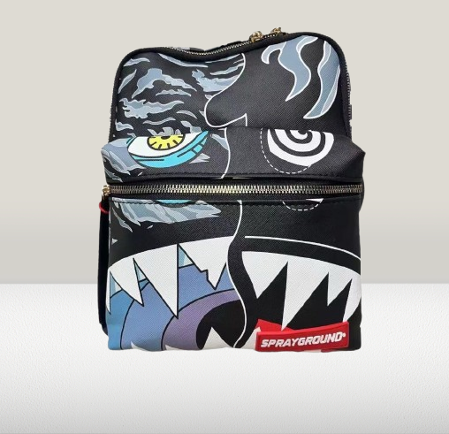 Sprayground Monster Face Shark Backpack