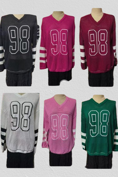 Unisex #98 Mesh Jersey Top – Sportswear Street Style