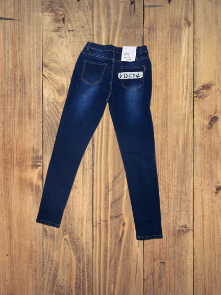 Women’s Skinny Fit Jeans – Dark Blue Denim (Code: VJ2524)