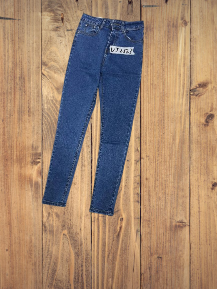VJ2521 – Women’s Dark Wash Skinny Jeans (Size 26-36)