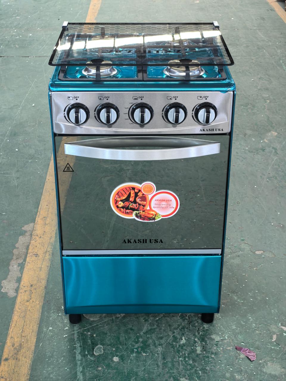 Stainless Steel 4 Burner Gas Stove